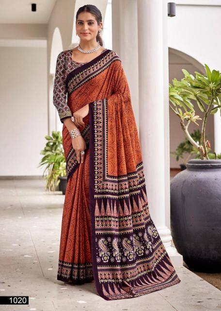 Lakhani bagru Affordable Saree wholesale